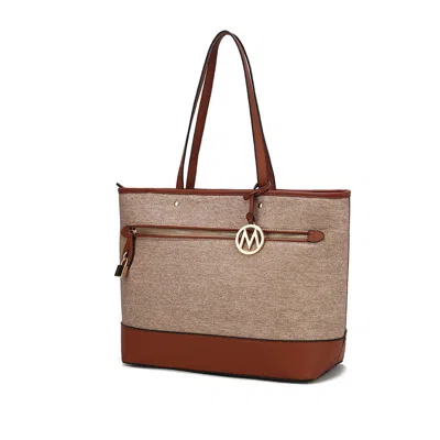 Mkf Collection By Mia K Juno Vegan Leather Women's Tote Bag In Green