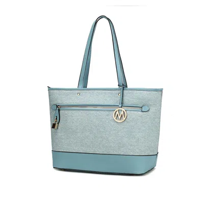 Mkf Collection By Mia K Juno Vegan Leather Women's Tote Bag In Multi