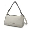 Mkf Collection By Mia K Kayren Women's Shoulder Bag Color Block By Mia K In Silver