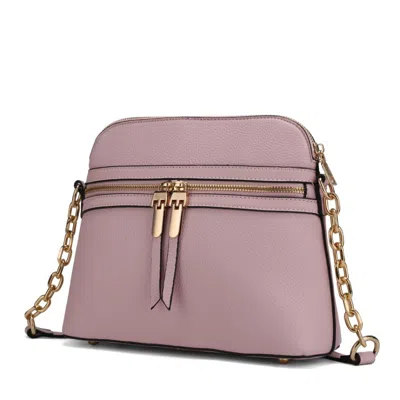 Mkf Collection By Mia K Kelisse Solid Crossbody Handbag In Pink