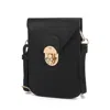 Mkf Collection By Mia K Kianna Women's Phone Crossbody Handbag By Mia K In Black