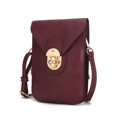 Mkf Collection By Mia K Kianna Women's Phone Crossbody Handbag By Mia K In White