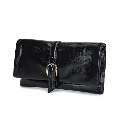 Mkf Collection By Mia K Koumei Women's Convertible Clutch Fashion Handbag By Mia K In Black