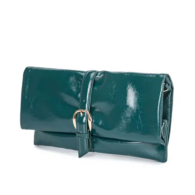 Mkf Collection By Mia K Koumei Women's Convertible Clutch Fashion Handbag By Mia K In Blue