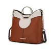 Mkf Collection By Mia K Kylie Top Handle Satchel Women's Handbag Vegan Leather By Mia K. In Green