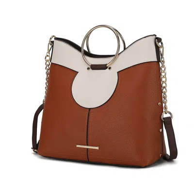 Mkf Collection By Mia K Kylie Top Handle Satchel Women's Handbag Vegan Leather By Mia K. In Green