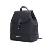 Mkf Collection By Mia K Laura Vegan Leather Fashion Travel Backpack Purse For Women By Mia K. In Blue