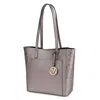 Mkf Collection By Mia K Lea Tote Vegan Leather Handbag In Multi