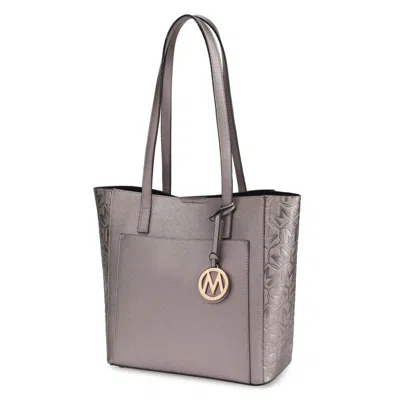 Mkf Collection By Mia K Lea Tote Vegan Leather Handbag In Multi