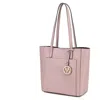 Mkf Collection By Mia K Lea Tote Vegan Leather Handbag In Pink