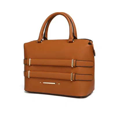 Mkf Collection By Mia K Leila Women's Satchel Bag By Mia K In Brown