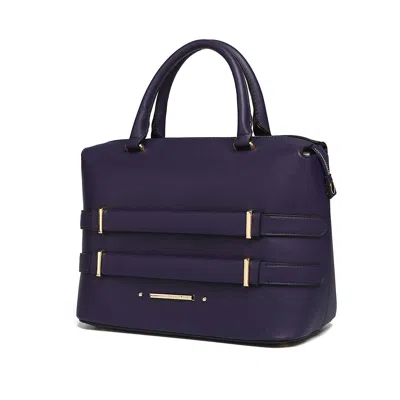 Mkf Collection By Mia K Leila Women's Satchel Bag By Mia K In Purple