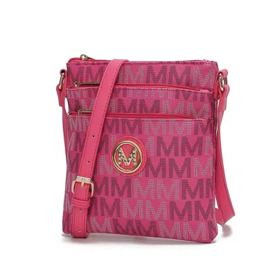 Mkf Collection By Mia K Lemuel M Signature Crossbody Bag In Pink