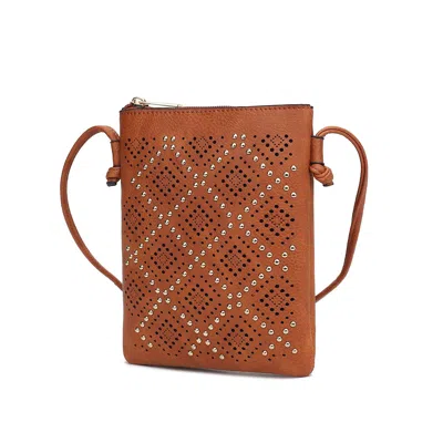 Mkf Collection By Mia K Leysha Women's Crossbody Bag By Mia K In Brown
