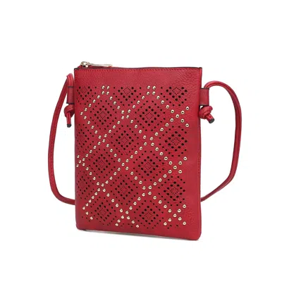 Mkf Collection By Mia K Leysha Women's Crossbody Bag By Mia K In Red