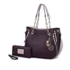 Mkf Collection By Mia K Lina Women's Shoulder Bag & Wallet Set By Mia K In Multi