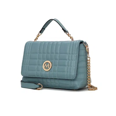 Mkf Collection By Mia K Lola Quilted Vegan Leather Women's Shoulder Bag By Mia K In Multi
