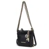 Mkf Collection By Mia K Loriana Women's Mini Shoulder Bag By Mia K In Black