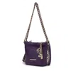 Mkf Collection By Mia K Loriana Women's Mini Shoulder Bag By Mia K In Purple