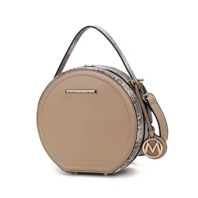 Mkf Collection By Mia K Mallory Women's Fashion Crossbody Bag By Mia K In Grey