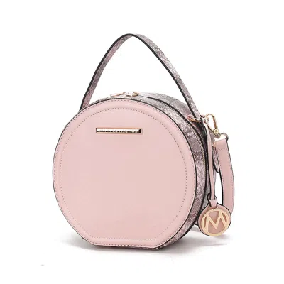 Mkf Collection By Mia K Mallory Women's Fashion Crossbody Bag By Mia K In Pink