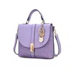 Mkf Collection By Mia K Maren Women's Satchel Bag By Mia K In Purple