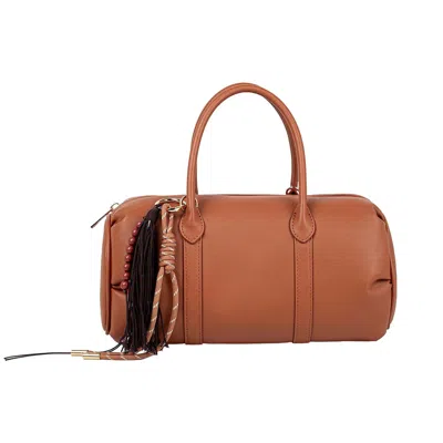 Mkf Collection By Mia K Margot Women's Satchel Bag By Mia K In Brown