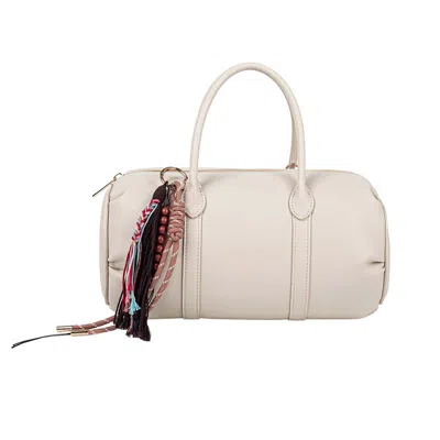 Mkf Collection By Mia K Margot Women's Satchel Bag By Mia K In White