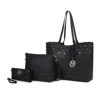 Mkf Collection By Mia K Mariahna 3-piece Set - Shopper Tote Bag, Crossbody Purse, And Matching Wallet For Women Set By Mia K