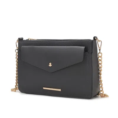 Mkf Collection By Mia K Maribel Vegan Leather Women's 3-in-1 Crossbody Bag In Pink