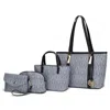 Mkf Collection By Mia K Marimar Women's M Signature 4 Pcs Set Handbag By Mia K