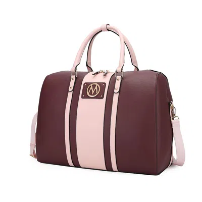 Mkf Collection By Mia K Melissa Duffle Bag By Mia K In Red