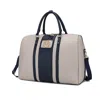 Mkf Collection By Mia K Melissa Duffle Bag By Mia K In White