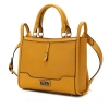 Mkf Collection By Mia K Melody Vegan Leather Tote Handbag For Women's In Yellow