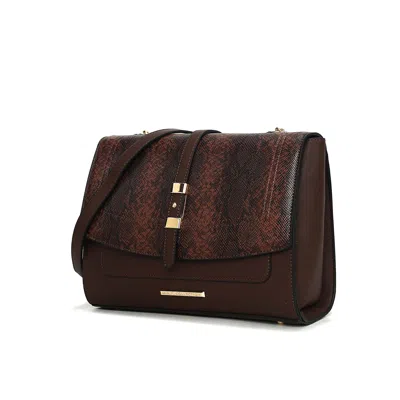 Mkf Collection By Mia K Melody Women's Crossbody Bag By Mia K In Brown