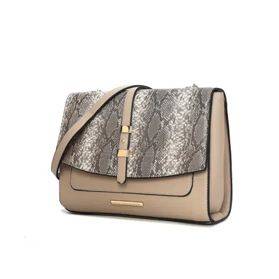 Mkf Collection By Mia K Melody Women's Crossbody Bag By Mia K In Gray