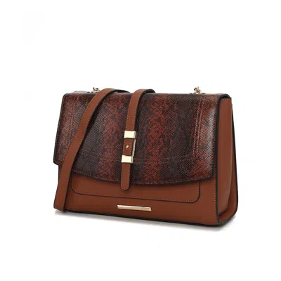 Mkf Collection By Mia K Melody Women's Crossbody Bag By Mia K In Brown