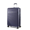 Mkf Collection By Mia K Mykonos Extra Large Check-in Spinner Trolley Bag In Blue