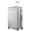 Mkf Collection By Mia K Mykonos Extra Large Check-in Spinner Trolley Bag In Grey