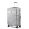 Mkf Collection By Mia K Mykonos Large Check-in Spinner In Grey