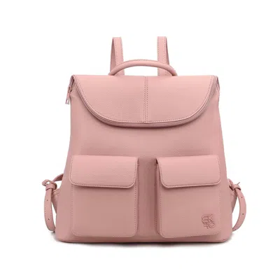 Mkf Collection By Mia K Natalie Women's Backpack Bag By Mia K In Pink