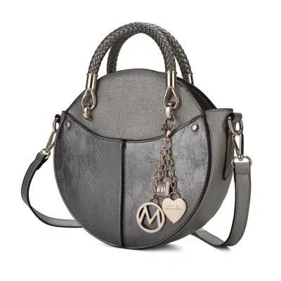 Mkf Collection By Mia K Nobella Crossbody Handbag For Women's In Silver