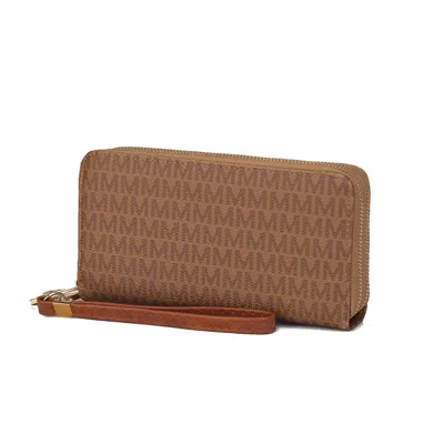 Mkf Collection By Mia K Noemy M Signature Wallet/wristlet Bag In Multi
