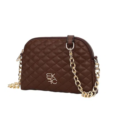 Mkf Collection By Mia K Nola Women's Crossbody Bag By Mia K In Brown