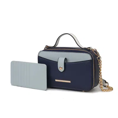 Mkf Collection By Mia K Oaklynn Women's Crossbody Bag By Mia K In Blue