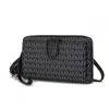 Mkf Collection By Mia K Olga Smartphone And Wallet Convertible Crossbody Bag In Black