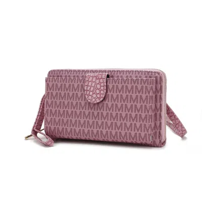Mkf Collection By Mia K Olga Smartphone And Wallet Convertible Crossbody Bag In Purple