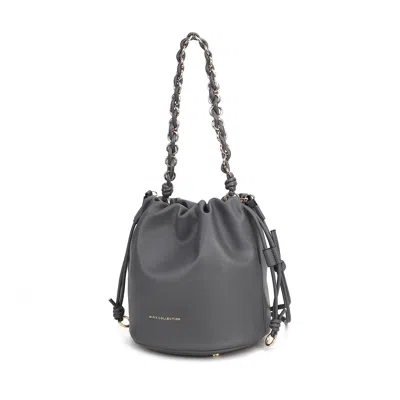 Mkf Collection By Mia K Paityn Women's Bucket Bag Vegan Leather Shoulder Bag Handbag Purse By Mia K In Pink