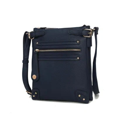 Mkf Collection By Mia K Parker Women's Crossbody Bag By Mia K In Blue
