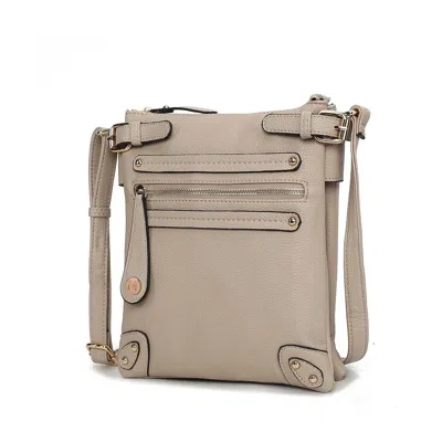 Mkf Collection By Mia K Parker Women's Crossbody Bag By Mia K In Gray